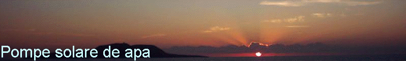 Pompe solare de apa